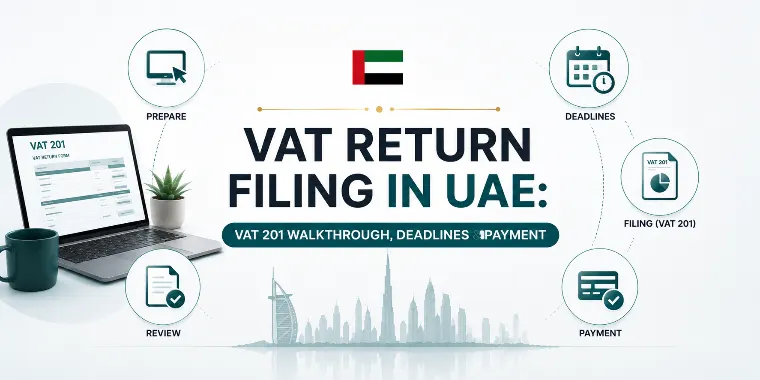 VAT Return Filing in UAE: VAT 201 Walkthrough, Deadlines & Payment